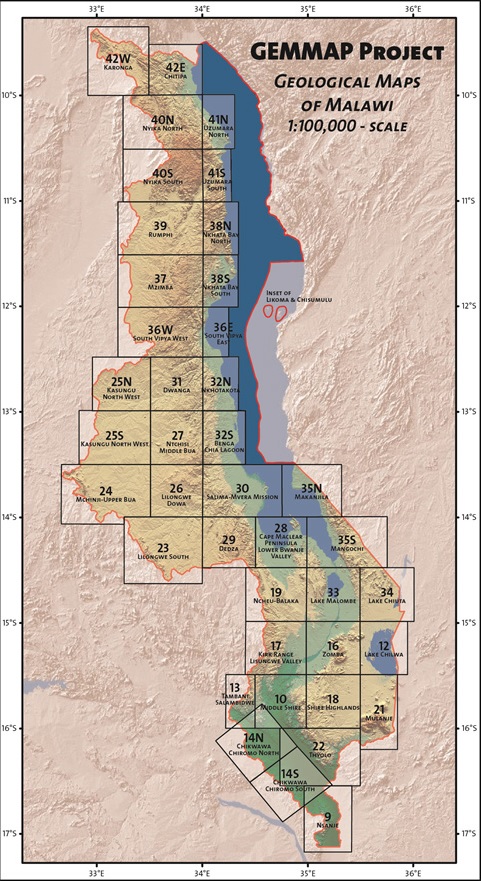  Launch Of A Geological Mapping Programme In Malawi