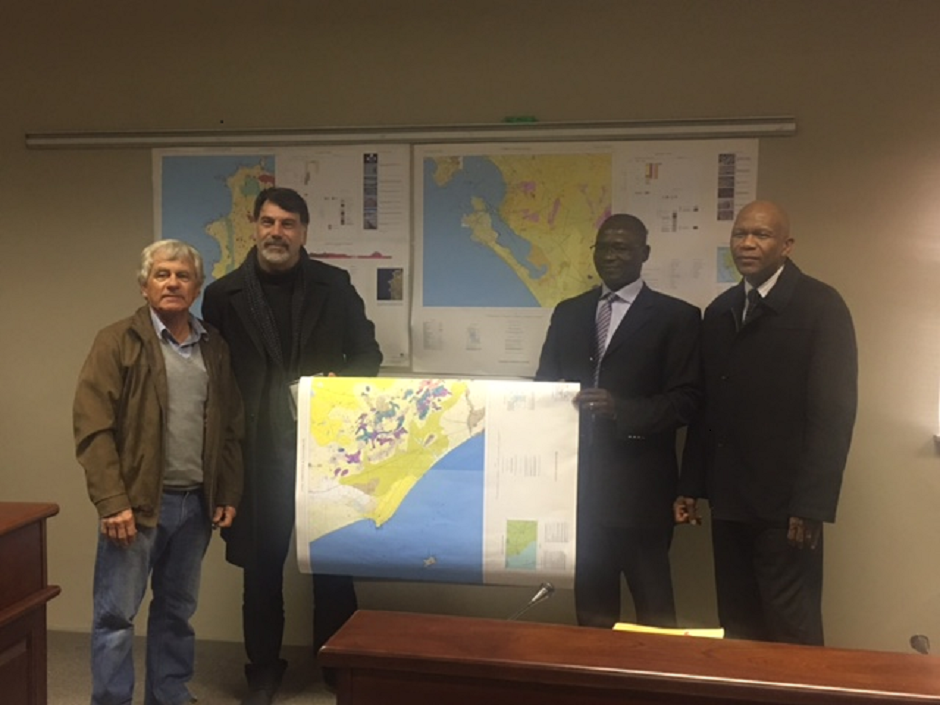  Handover Ceremony Of Geological Maps To Saldanha Bay Municipality